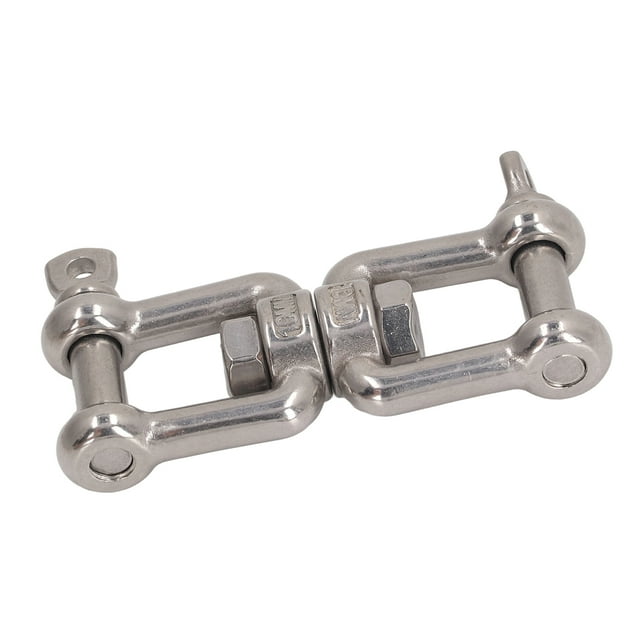 Grillete de Mordaza Doble Conector de Anclaje de Mordaza Universal a Prueba de Herrumbre de Acero Inoxidable 304 para Conexión de Elevación de Hardware ANGGREK Otros