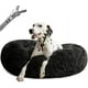 thumbnail image 1 of Cama redonda tranquila para perros con abrazo de rosquilla, cama redonda lavable para mascotas, 1 of 5