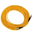 thumbnail image 2 of Fiber Patch Cable, 20m/65ft Optical Fiber Patch Cord, FC / UPC To FC / UPC Single Mode Optical Fiber Patch Cable Yellow, 2 of 8
