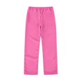 thumbnail image 5 of Uniform Pants for Boys Elastic Waist Straight Leg Pink School Pants School Clothes Size 5-14 Years, 5 of 6