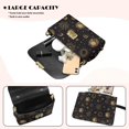 thumbnail image 4 of Pzuqiu Gothic Sun Crossbody Bags for Women Compact Lightness Women Leather Crossbody Bag with Chain with Chain Strap Fashion Soft for Party and Special Occasions, 4 of 7