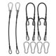 thumbnail image 5 of GOOHOCHY 6 cables de acero para gimnasio, portátiles, con extremo de bucle, para entrenamiento de fuerza en casa, accesorios para ejercicio corporal., 5 of 8