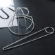 thumbnail image 5 of Pasador de metal para moño de puño, soporte para moño de mujer, 5 of 8