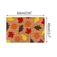 thumbnail image 5 of Dosaele Happy Fall Door  Fall Leaves Pumpkin Theme Welcome Doormat for Front Door Indoor Outdoor Rug for Home Kitchen Floor Thanksgiving Decor 16 X 24 Inch, 5 of 5