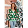 thumbnail image 3 of LUBOT New Ugly Christmas Cardigan Sweaters for Women, 3 of 6