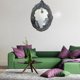 thumbnail image 3 of Triple Moon Goddess Wall Mirror Wall-mounted Mirror With -pointed Retro Hanging Mirror, 3 of 5