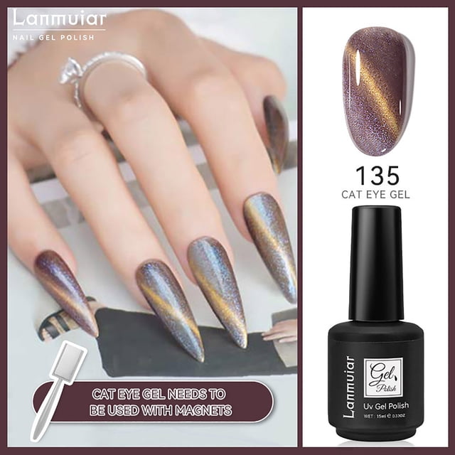 Fiudx Pegamento para Uñas, Adhesivo Tridimensional para Manicura, Fórmula Ecológica y Removible, Compatible con Imanes, Ideal para Crear Diseños de Uñas Diy, para Amantes de La Belleza, Tamaño 7,7 X
