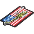 thumbnail image 2 of American Flag Military Helicopter Patch, Patriotic US Flag Patches, 2 of 3