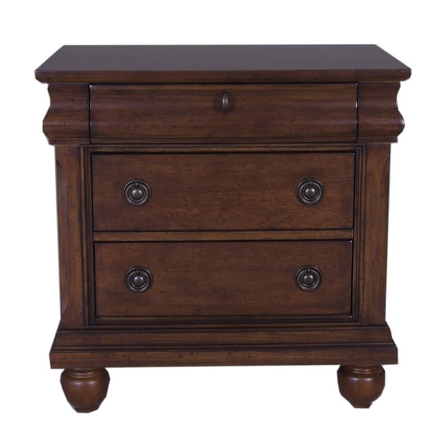 Table de Nuit aux Cerises de Style Rustique