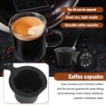 thumbnail image 4 of 5 CáPsulas Reutilizables Filtro de CáPsula Café Recargable con MáQuinas Cepillo Cuchara, 4 of 5