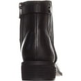 thumbnail image 5 of Womens Franco Sarto Brandy Flat Casual Ankle Boots, Black Leather, 5 of 6