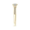 thumbnail image 3 of ANGARA Natural 0.43 Ct. Diamond Classic Ring in 14K Yellow Gold for Women (Ring Size: 3.5), 3 of 9