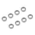 thumbnail image 2 of Piezas de rodamientos yuxing 12 x 8 x 3,5 mm para XLF X03 X04 X-03 X-04 1/10 RC accesorio plateado, 2 of 5
