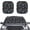 Guitar Pattern, variant on Chririnla Eagle Flag Car Sun Shades 2pcs 250 Anniversary Patriotic Auto Sunshade Front Rear Window Sunscreen Visor Universal Fit Vehicle Accessories for Sedan Truck SUVs