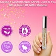 thumbnail image 3 of Blossom Color Changing Mood Swingz Lip Gloss Shimmering Glitter Sparkle Moisturizing Lip Balm, 0.20 fl. oz./5.9ml, IYKYK, 3 of 5