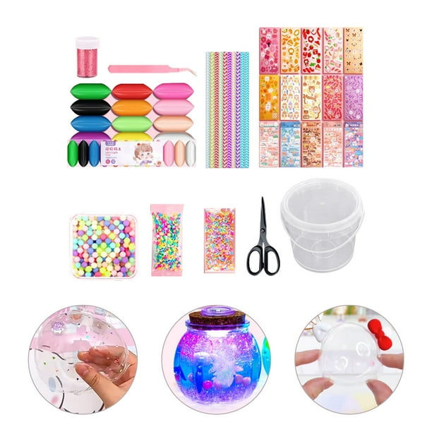 Soplar Burbujas Cinta De Doble Cara Cinta Adhesiva Sin Juguete Sensorial Manualidades DIY 49 Uds Sin Cinta 49 piezas sin cinta BLESIY Cintas de doble cara