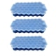 thumbnail image 1 of Bandejas para cubitos de hielo para congelador con tapa, 37 rejillas de silicona para moldes de cubitos de hielo pequeños, fácil de liberar, reutilizables en contenedores organizadores o cubos de, 1 of 5