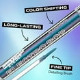 thumbnail image 2 of Hard Candy Eye Def Multi-Chrome Liquid Eyeliner, Holographic, Electro Pop, Turquoise-Purple-Green, 2 of 9