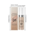 thumbnail image 2 of Temperature Changing Foundation, Adaptive Shade Foundation, Full Coverage Waterproof Foundation with Moisturizing Hyaluronic Acid and Vitamins, Long Lasting Breathable Natural Finish, 2 of 9