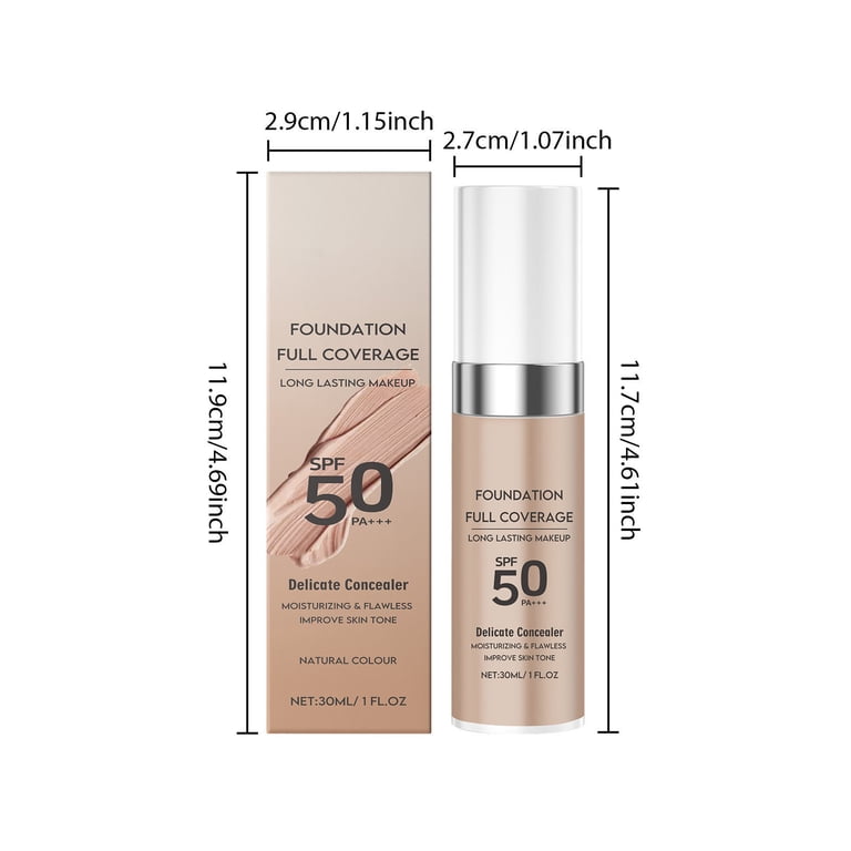 Temperature Changing Foundation, Adaptive Shade Foundation, Full