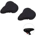 thumbnail image 1 of TAZEMAT 3 Stück Wasserdicht Sattelbezug Fahrrad Sitzbezug Wasserdicht Fahrrad Sattelbezug Fahrradsattelregenhülle Weicher Sattelüberzug Radfahrer Sportler für Rennrad Mountainbike E-Bike S/L MFZFUKR LKX-0808, 1 of 7