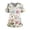 Multicolor(Floral Print), variant on Iaqnaocc Women's Scrubs Premium Vintage Nursing Uniform Trendy V-Neck Floral Print Side Slits Scrub Tops Breathable Short Sleeve Medical Workwear with Pockets Multicolor 4XL