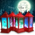 thumbnail image 1 of 4PCS Halloween Atmospheres Decorative Props Plastic Glowing Night Light house Red, 1 of 6
