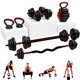 thumbnail image 1 of Kit Set Mancuerna 5en1 Ajustable 30 Kg Pesa Barra Kettlebell Centurfit, 1 of 7