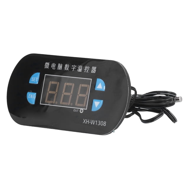 Digital Temperature Controller, WiFi Thermostat Full Tinning Process Temperature Rises Quickly For Various Incubation Bases Screen Color Red