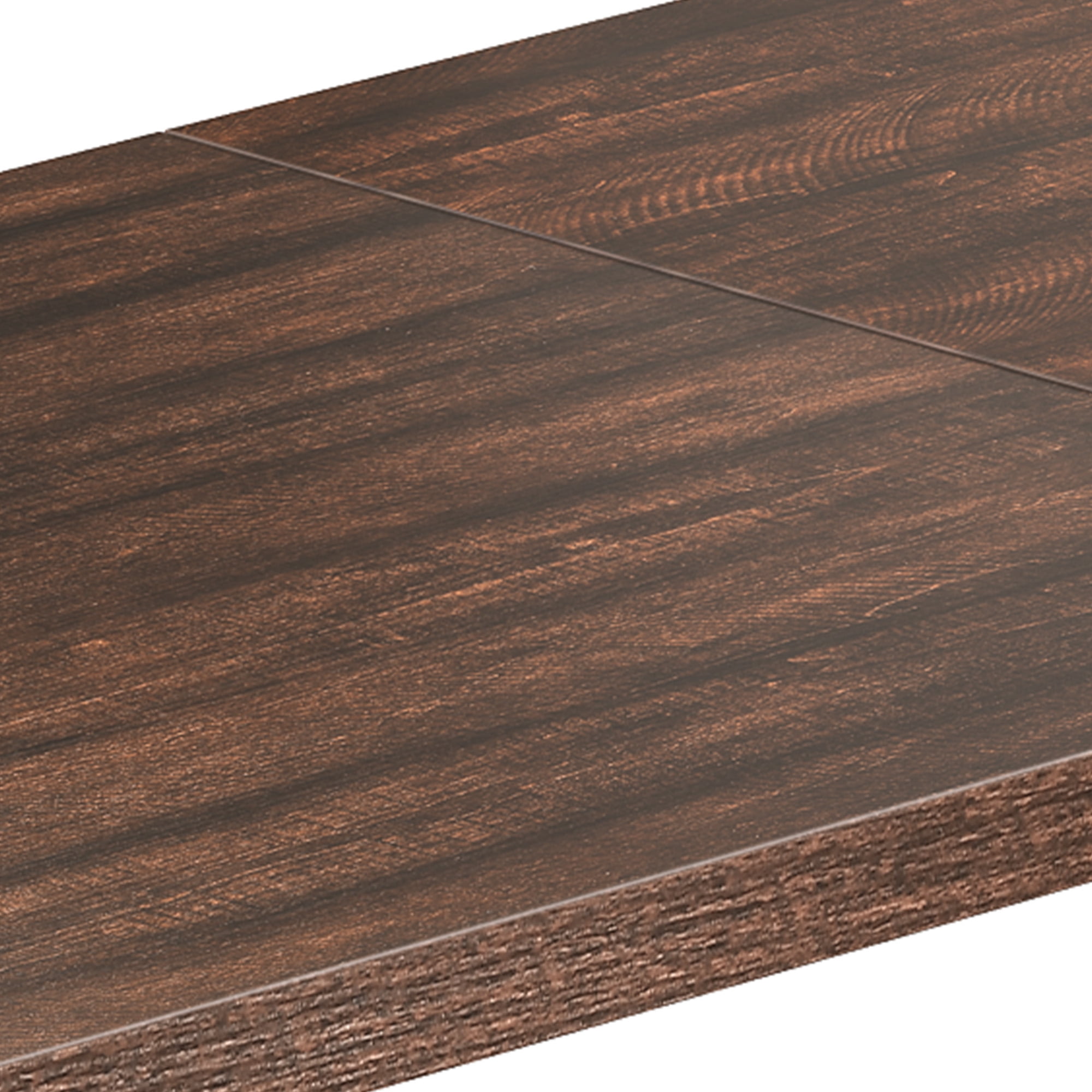 Uforic 70" Wood Dining Table for 6-8 Person, Farmhouse Rectangle Dining Table withHeavy Duty Leg, Kitchen Table for Gathering, Kitchen, Dining Living Room, Brown