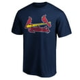 thumbnail image 2 of Men's Navy St. Louis Cardinals Official Team Wordmark T-Shirt, 2 of 3