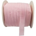 thumbnail image 1 of 10 Yards Velvet Ribbon Spool (Red  5/8"), 1 of 4