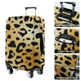thumbnail image 5 of Gold and Black Of Leopard Print Luggage Cover Fashion Suitcase Cover Baggage Covers Fit 25-28 Inch Luggage (Go Travel), 5 of 5
