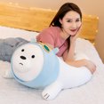 thumbnail image 3 of Peluche oso polar JAMW 50cm 0,65kg azul y blanco Sencillez, 3 of 5