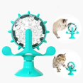 thumbnail image 1 of Juguete interactivo para gatos, juguete para gatos con molino de viento, juguete para gatos con molino de viento, juguete para gatos automático vertical giratorio de 360°, 1 of 5