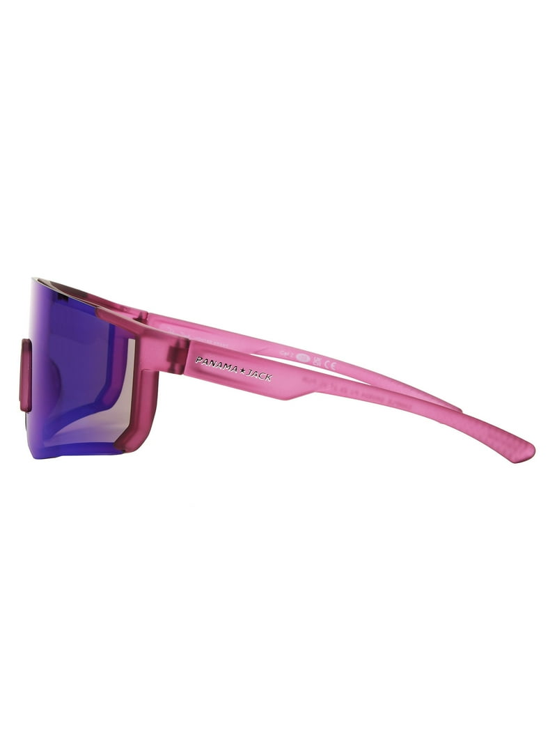 Panama Jack® x Foster Grant® Purple Shield Unisex Sunglasses