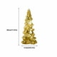 thumbnail image 3 of Herunwer Mercury Glass Christmas Tree Silver Plate Glass Figurines, Silver Finish Light up Christmas Tree Ornaments Holiday Table Centerpiece Tabletop, 3 of 6