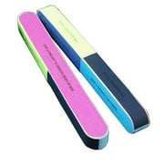 2 pc Nail Buffer 7 Way Shiner Buffing Block Sanding Files Manicure Mash