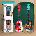 thumbnail image 5 of Godderr Ukulele Guitar Kids Mini Playable Guita Toys17.1*2.1*5.1inchinches Red and Blue Random, 5 of 6