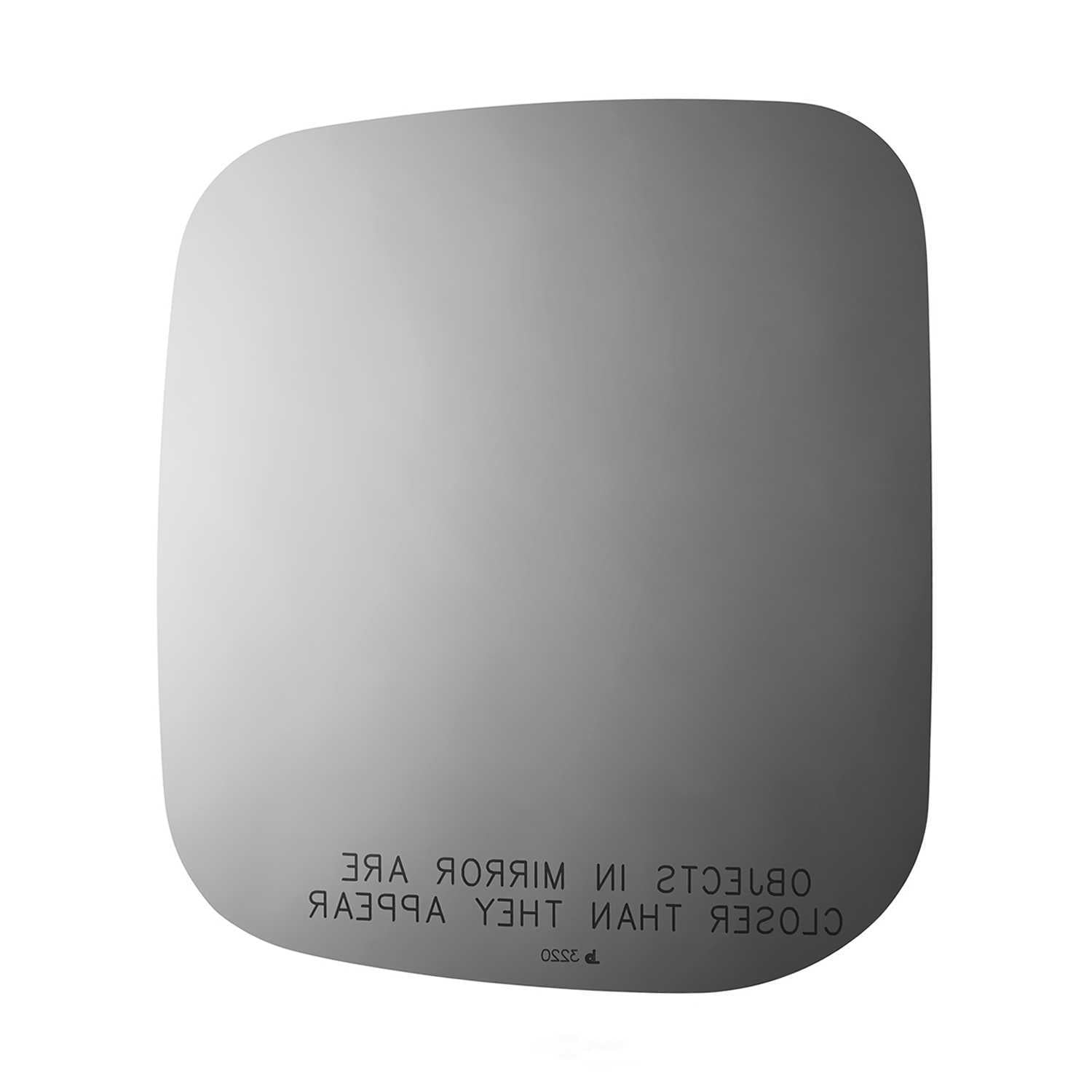 Burco Side View Mirror Replacement Glass - Clear Glass - 3220