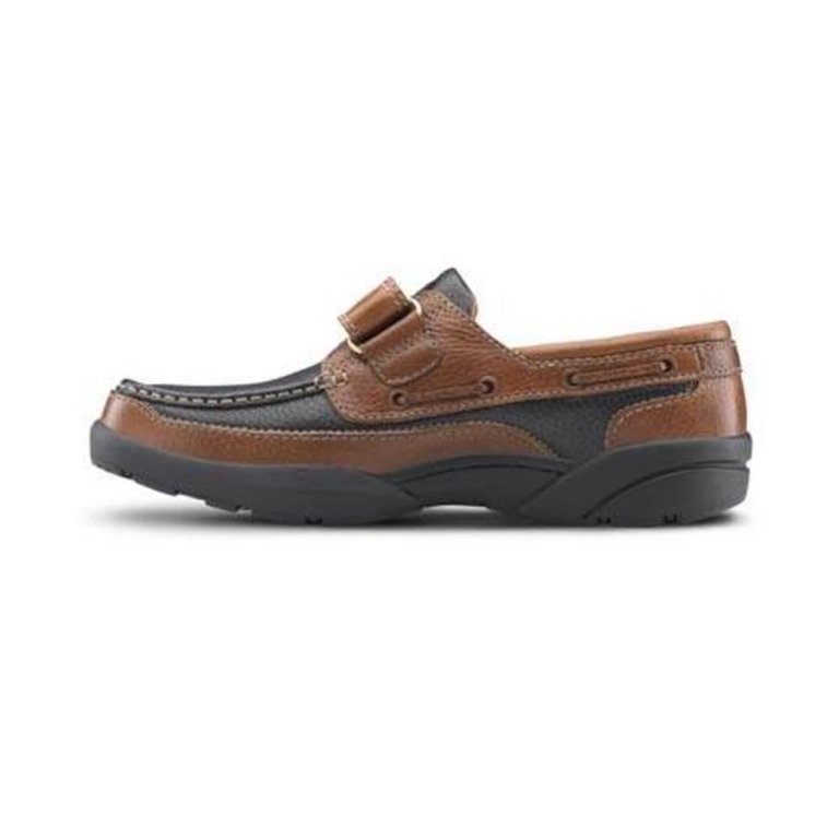 Dr Comfort Mike Moc Toe Diabetic Monk Strap Deck Boat Loafer Shoes Mens 10 M Dr Comfort Mike Moc Toe Diabetic Monk Strap Deck Boat Loafer  main image 4