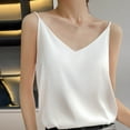 thumbnail image 2 of Chbgutlmr Camisole Tops for Women Stain V Neck Spaghetti Strap Casual Loose Fitting Summer Tank Tops, 2 of 4
