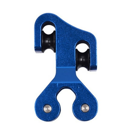Archery Cable Slide Compound Bow/String Separator Splitter Glide Roller Aluminum Arrow Pulley Roller Glide For Archery Training