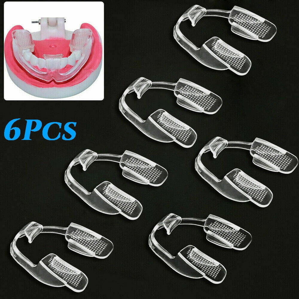 Genkent 6Pcs Pro Dental Mouth Guard For Nighttime Teeth Grinding