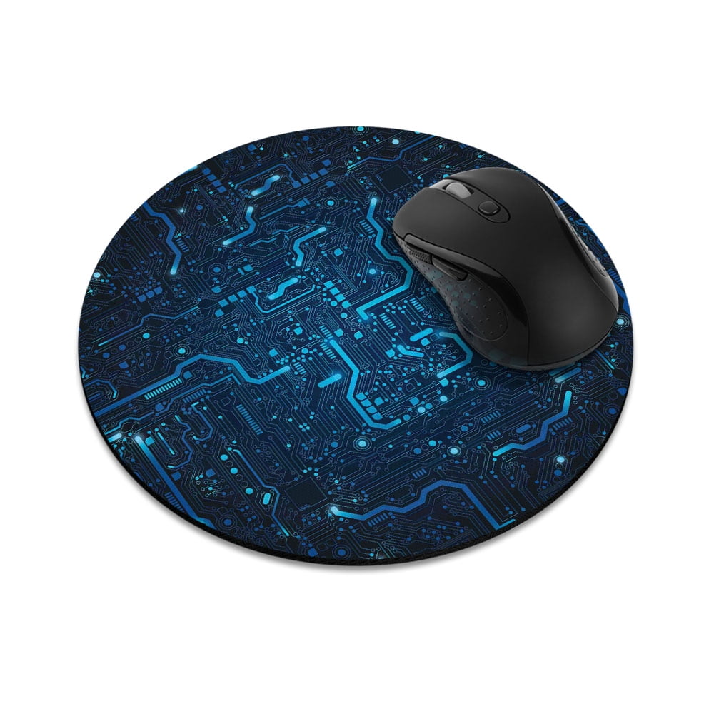 WIRESTER Round Standard Mouse Pad, NonSlip Mouse Pad for Home, Office