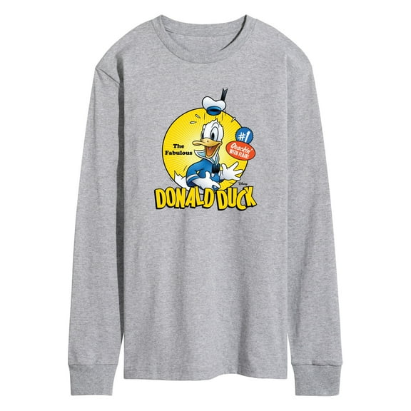 Disney - The Fabulous Donald Duck - Men's Long Sleeve T-Shirt
