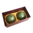 thumbnail image 4 of Bolas De Masaje Para El Estrés, Bolas De Jade Para Masaje De Manos, Bolas De Baoding Para Aliviar El Estrés, Rodillo De Ejercicio, Cuidado De La Salud De Las Manos 1 Par Advancent CE006591-00, 4 of 6