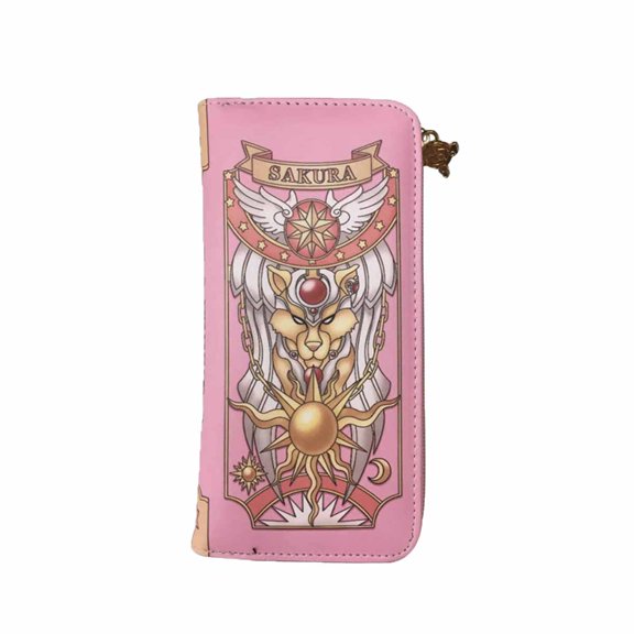 Tarjetas tipo cartera con personajes de anime de Captors Sakura, delgadas y plegables