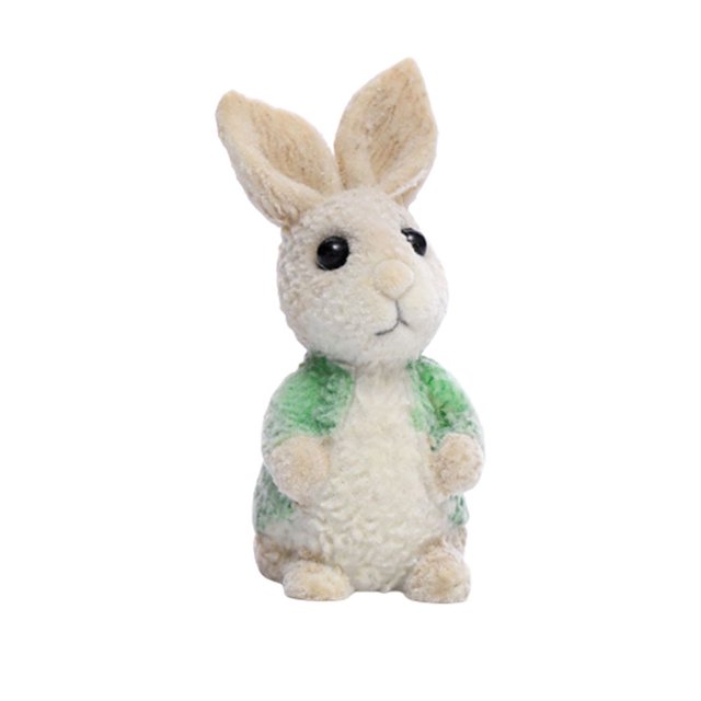 Bunny Shape Table Decoration Finely Designed Cute Appearance For Christmas New Year Easter Gift