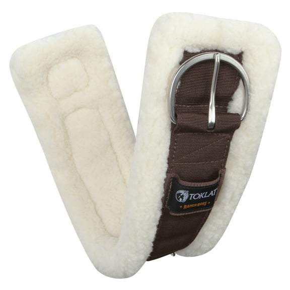 38 in Toklat RanchBoss Western Fleece Horse Cinch Brown